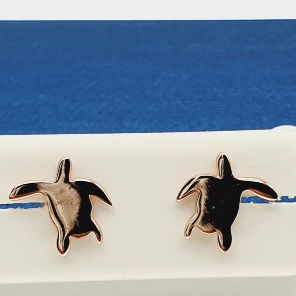 "14K Rose Gold Plated 925 Sterling Silver Earrings for Women/Girls, US44016 - Picture 5 of 8